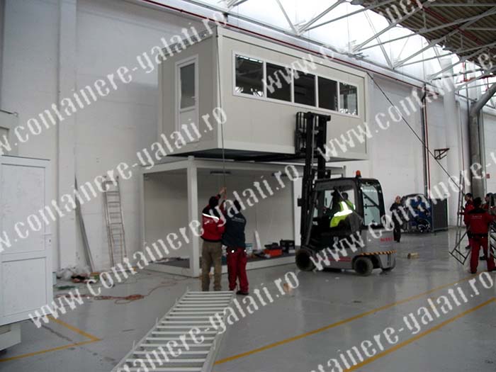 container santier  Ploiesti